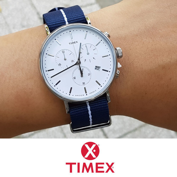 timex weekender fairfield chronograph